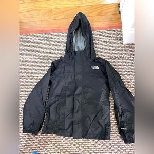 Boys size small North Face windbreaker/rain jacket.
